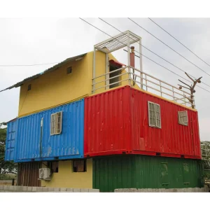Basement Contenaire 40Ft House Luxury Modern Prefab Houses