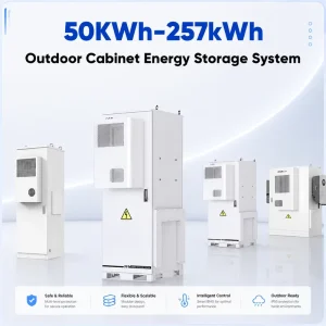 Battery Cabinet Outdoor IP55 C3 Anti 62kWh 100kWh 112kWh 215kWh 241kWh Air Cooling C&I Storage System