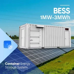 Battery Energy Storage Container Containerized System Customizable for Solar Wind Integration Microgrid Application