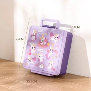Bento Lunch Box LeakProof Lunch Box Containers for Adult Kids With Leakproof Divider Utensil Set LunchBox Multiple Compartments