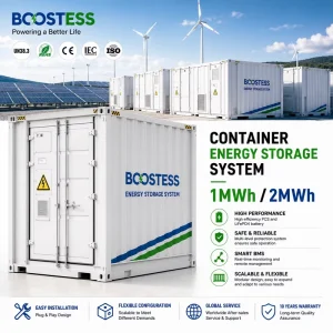 Bess Lithium Battery System 1mwh 5mwh 10ft 20ft Container Lithium Battery Storage For Commercial Energy