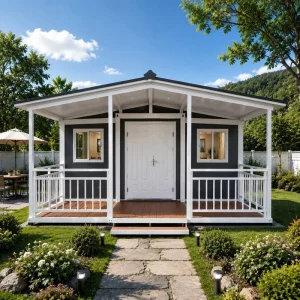 Best Seller 40ft 4 Bedroom Fully Furnished Steel Portable Expandable Double Story Shipping Container House Modular Cabin
