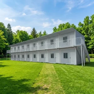 Best-Selling Standard Modular Prefabricated Steel Folding Tiny Container House for Office & Hotel Use