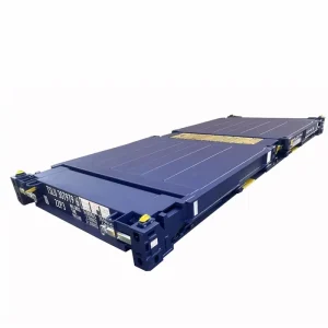 Big Capacity Storage General Cargo New 20ft Csc Certified Flat Rack Shipping Container for Sale