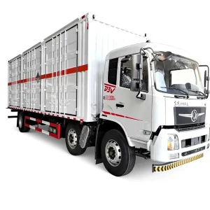 Blasting Equipment/ Van Truck Dangerous 6X4 4X2 Inflammable Explosive Goods Transport Delivery Container Cargo Box Truck