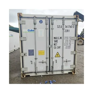 Block Ice Machine Chamber Refrigeration Container 20 Feet Reefer Container with Motor 1 Year Warranty