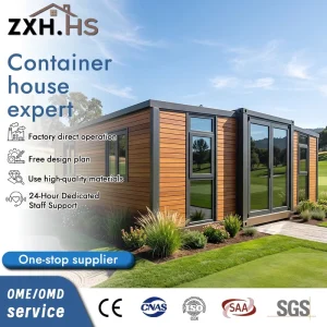 Bolt Connection Structure Classic Styling Modern 20ft Prefab Container House 3 Bedroom Prefab Huis