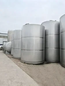 Bottom Conical Stainless Steel Tank for Easy Material Discharging