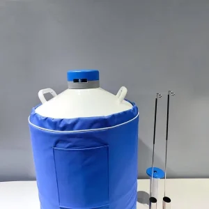 Bovine Artificial Insemination Thermos Liquid Nitrogen Pressure Vessel Dewar Tank Flasks 6L Aluminum Alloy