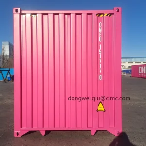 Brand New 20FT High Cube Dry Container Manufacturer with 35M3 Capacity ISO Certified