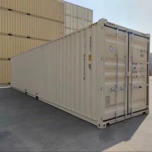 Brand New 40 Foot Dual End Door Ocean Container Corten Steel Logistics Transport Box
