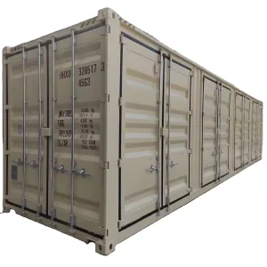 Brand New 40HC High Cube Open Side Dry Shipping Container 40′ with 4 Side Doors for Sale