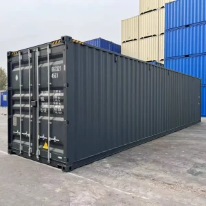 Brand New 40HQ High Cube Dry Shipping Container 76.4 CU.M Capacity Corten Steel
