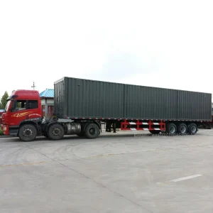 Brand New Dry Vansemi Trailer 10.6m 53ft Container Van Cargo Trailers for Rent