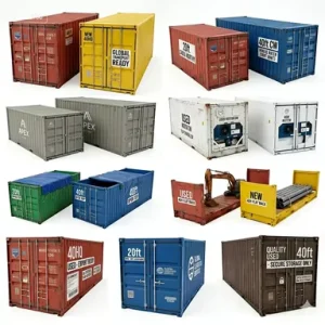 Brand New Used 20ft 40ft Customized Container for Transportation with LCL+Express Shipping China Origin 24 7 Support
