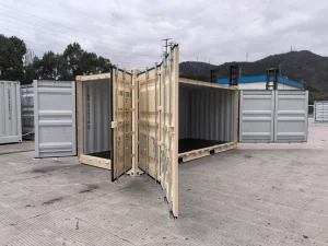 Brand new Customized 20 ft Shipping Containers with Full Side Open Doors Sourced Directly From China