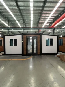 Breathable Folding Expandable Farmhouse Design Square Container House 3D Model Design Villa Hospital Office Building