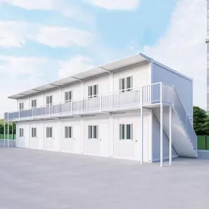 Budget Friendly 20ft Prefab Quick Setup Portable Container House Total Solution 2 Year Warranty Flat Pack for Hotel Apartment