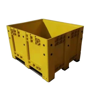 Bulk Container 1200*1000*760/780mm Large Plastic Pallet Box Plastic Crate Solid Box Stackable Durable