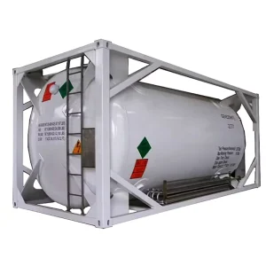 Bulk Container Tank 40 Feet Anhydrous Ammonia ISO Fuel Tank Containers for Refrigerant Transportation