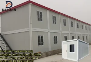 Bulk Order With Fast Installation Modular Container House For Temporary Accommodation