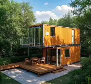 Business Mobile Breathable Rectangle Container House Quick Installation Customized Outdoor Store Living Room Workshop