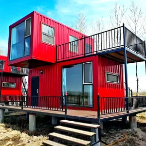 CE Certification Factory Custom Creative Commercial Street Container Activity House Integrated House in Steel