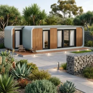 CE-Certified 20/40FT Earthquake-Resistant Insulated Container House Modular Prefab Home