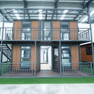 CE Certified 20ft Detachable Container House Manual Assembly Prefabricated Modular Office or Home Gym Ray Zen