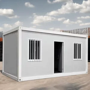 CE Certified 20ft Folding Modular Prefabricated Shipping Container House for Office Bedroom Villa Toilet Kitchen Use in Shops