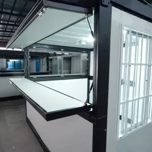 CE Certified Custom Portable Modern Foldable Container House Fire resistant Easy Assemble Space Saving Office Building Urban