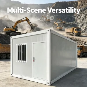 CE Certified Detachable Flat Pack Modular House 20ft with 2 5 Year Structural Warranty and Global After Sales Service Network