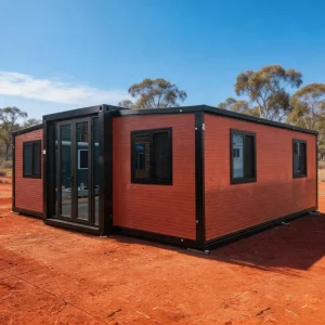 CE ISO Certified Anti-storm High Strength Galvanized Steel Expandable Container House with Kitchen and Bathroom for Beach House