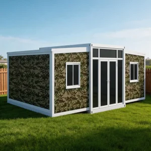 CE ISO Customized Expandable Container House Prefab Modular Quick Installation Waterproof Sturdy Home Folding Double Wing Home
