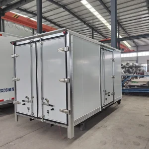 CKD Flat Rack PPGI XPS Sandwich Panel Truck Body Dry Cargo Box for Truck and Van