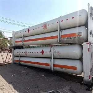 CNG 40ft 12 Tube Container 29.4m3 For PRMS Equipment