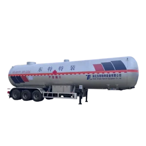 CNG Storage Transport Truck Semi Tanker Trailer Gas Tank for Emergency Gas Supply Trailer Quick Coupling for Sale in Mexico