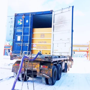 COA Certified 20′ Flexitank Container Liner Food Grade PE+PP High Strength 24000 Liters Bulk Liquid Storage