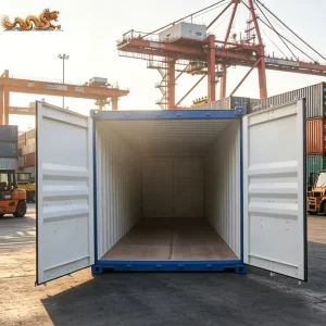CSC Certified 20ft Double End Door 20 Feet Tunnel Dual Access Dry Shipping Container for Long Cargo Storage and Transportation
