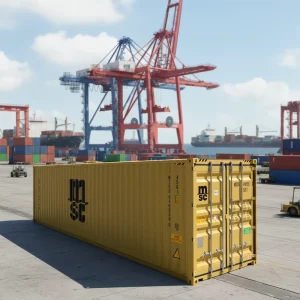 CSC Certified 40 Feet High Cube ISO Shipping Container