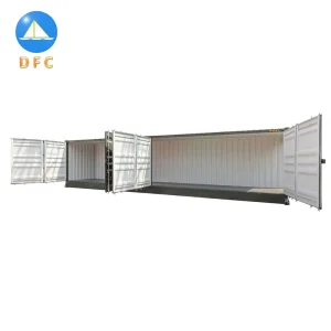 CSC Certified 40HC Full Side Open with Middlepost Shipping Container 40 Feet High Cube open 2/4 side door shipping container