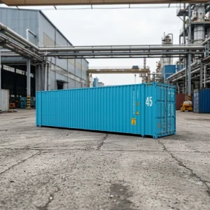 CSC Certified Heavy Duty Waterproof Cargo Storage 45hc ISO Sea Shipping Container for Global Logistics