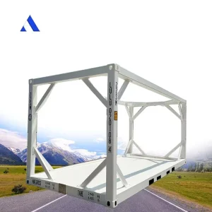 CSC Certified ISO Standard 20ft 6mm Length Corten Steel Shipping Container Frame Skid