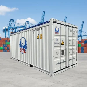 CXIC Custom Logo Steel Structure 20 Feet Open Top Shipping Container