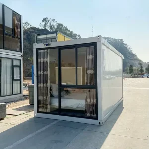 CY 20ft Prefab Living Container House Flat Pack Mobile Home Tiny With Bathroom Collapsible Flat Pack Storage Container