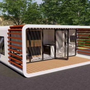 Cabin Capsule Home Prefab House Pod Space Capsule Tiny House Moveable Container House Resort