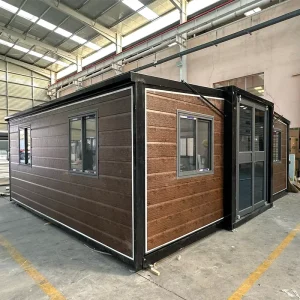 Camping Modular Hut Fold Out House Direct Sales Kitchen Roof Expandable Container House Mobile Living Container House