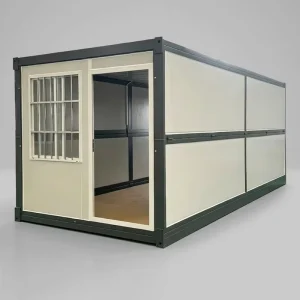 Camping Ready X Type Foldable Container House Prefab Outdoor Cabin for Office Building Living Room Campsite Staff Accommodation