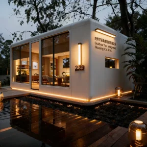Capsule Panoramic View Ready to Move in Villa Suitcase Hotel Outdoor Use