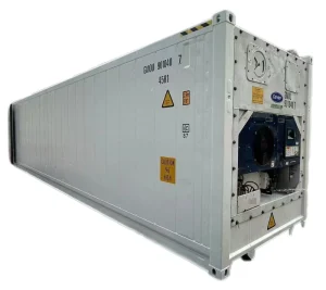 Carrier Used 40 HC Reefer Container New Condition Steel Refrigerated Container for Shipping Frozen Products CSC Certified